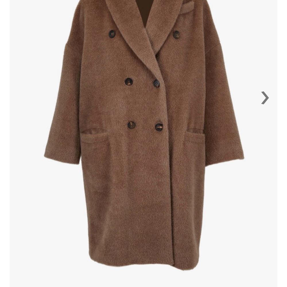 Brunello Cucinelli Alpaca & Wool Coat, Size 42 IT, US 4-8, Excellent Condition - Picture 15 of 15